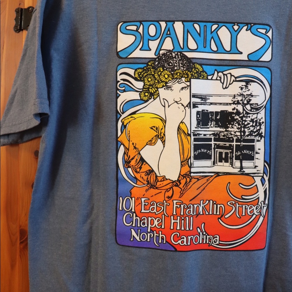 Spanky’s T-shirt UNC Chapel Hill NWOT